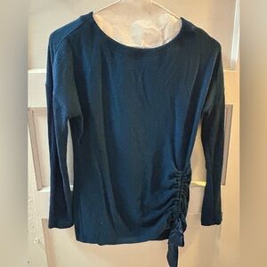 White House Black Market Long Sleeved Scooped Neck Top 
Size XXSP